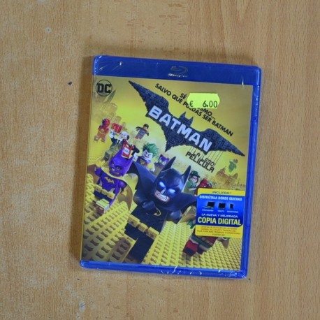 BATMAN LA LEGO PELICULA - BLURAY