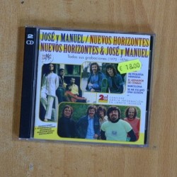 JOSE Y MANUEL & NUEVOS HORIZONTES - TODAS SUS GRABACIONES - CD