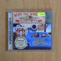 THE ALLMAN BROTHERS BAND - WIPE THE WINDOWS CHECK THE OIL DOLLAR GAS - CD
