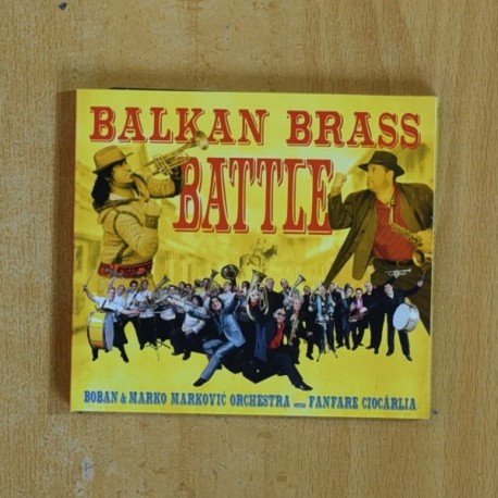 BOBAN & MARKO MARKOYIC ORCHESTRA - BALKAN BRASS BATTLE - CD