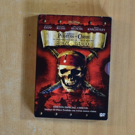 PIRATAS DEL CARIBE LA MALDICION DE LA PERLA NEGRA - DVD