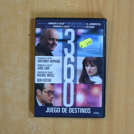 360 JUEGO DE DESTINOS - DVD