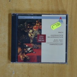 BACH - JAGDKANTATE BAUERNKANTATE - CD