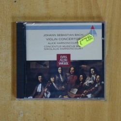 BACH - VIOLIN CONCERTOS - CD