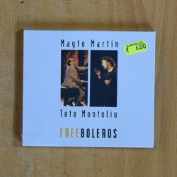 MAYTE MARTIN / TETE MONTOLIU - FREE BOLEROS - CD