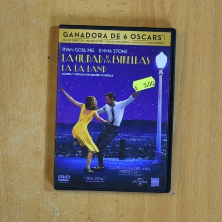 LA CIUDAD DE LAS ESTRELLAS LA LA LAND - DVD