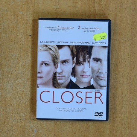 CLOSER - DVD