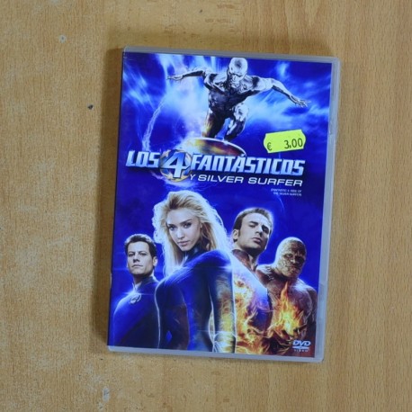 LOS 4 FANTASTICOS Y SILVER SURFER - DVD