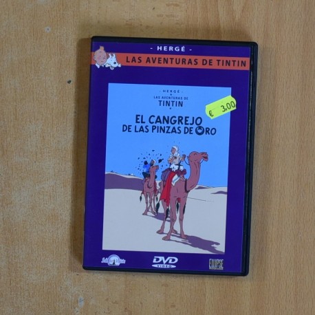 LAS AVENTURAS DE TINTIN EL CANGREJO DE LAS PINZAS DE ORO - DVD