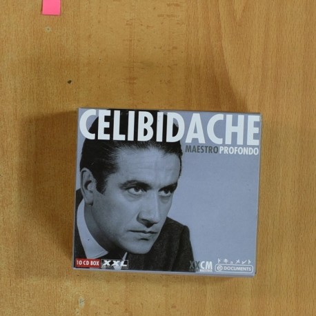 CELIBIDACHE - MAESTRO PROFONDO - BOX CD