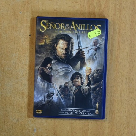 EL SEÑOR DE LOS ANILLOS EL RETORNO DEL REY - DVD