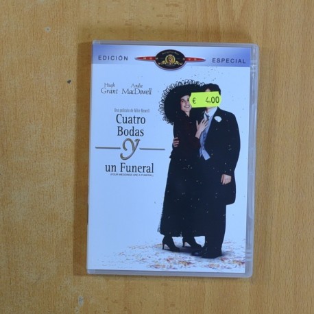 CUATRO BODAS Y UN FUNERAL - DVD