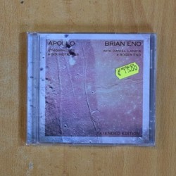 BRIAN ENO WITH DANIEL LANOIS & ROGER ENO - APOLLO - CD