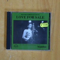 DEXTER GORDON QUARTET - LOVE FOR SALE - CD