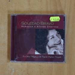 SOLEDAD BRAVO - HOMENAJE A ALFREDO ZITARROSA - CD