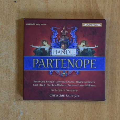 HANDEL - PARTENOPE - BOX CD