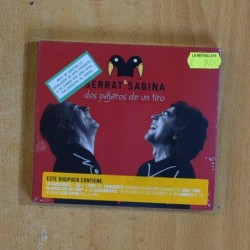 SERRAT & SABINA - DOS PAJAROS DE UN TIRO - CD