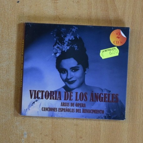 VICTORIA DE LOS ANGELES - ARIAS DE OPERA CANCIONES ESPAÑOLAS DEL RENACIMIENTO - CD