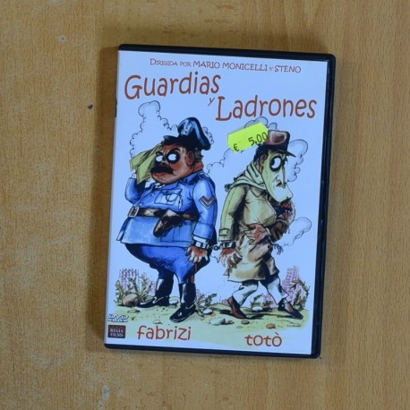GUARDIAS Y LADRONES - DVD