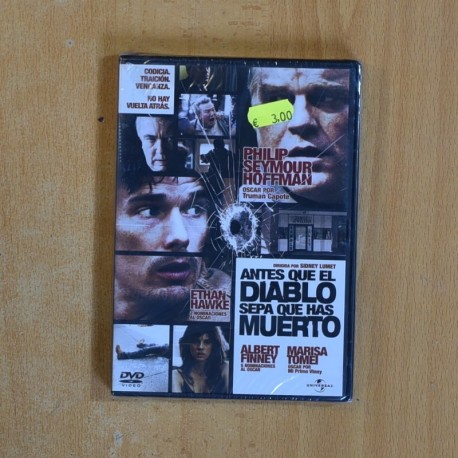 ANTES QUE EL DIABLO SEPA QUE HAS MUERTO - DVD