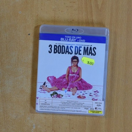 3 BODAS DE MAS - BLURAY + DVD