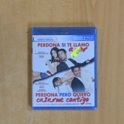 PERDONA SI TE LLAMO AMOR / PERDONA PERO QUIERO CASARME CONTIGO - BLURAY