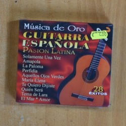 VARIOS - MUSICA DE ORO GUITARRA ESPAÑOLA PASION LATINA - CD