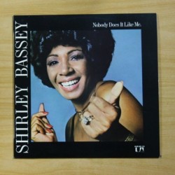 SHIRLEY BASSEY - NOBODY DOES IT LIKE ME - LP