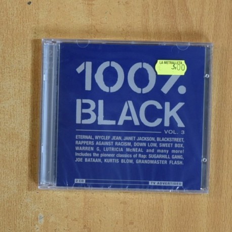 VARIOS - 100 BLACK - CD