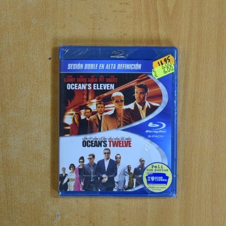 OCEANS ELEVEN / OCEANS TWELVE - BLURAY