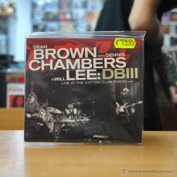 DEAN BROWN / DENNIS CHAMBERS / LEE - DB III LIVE AT THE COTTON CLUB TOKYO - CD