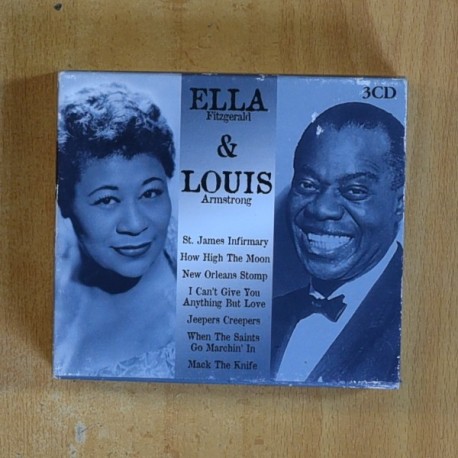 ELLA FITZGERALD & LOUIS ARMSTRONG - ELLA & LOUIS - 3 CD