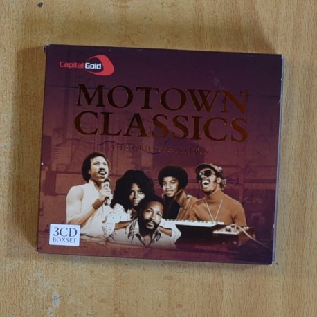 VARIOS - MOTOWN CLASSICS - 3 CD