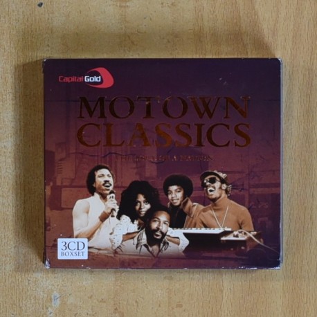 VARIOS - MOTOWN CLASSICS - 3 CD