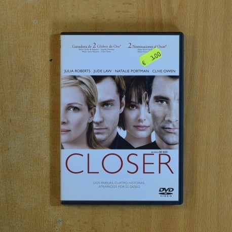 CLOSER - DVD