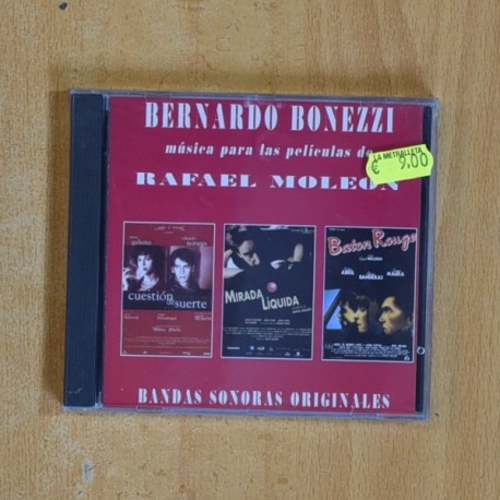 BERNARDO BONEZZI - MUSICA PARA LAS PELICULAS DE RAFAEL MOLEON - CD