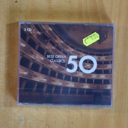 VARIOS - BEST OPERA CLASSICS 50 - 2 CD