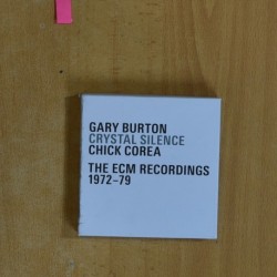 GARY BURTON / CRYSTAL SILENCE / CHICK COREA - THE ECM RECORDINGS 1972 / 79 - BOX CD