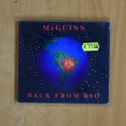 MCGUINN - BACK FROM RIO - CD