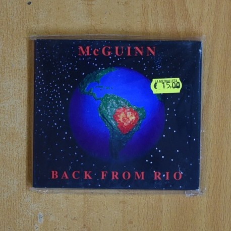 MCGUINN - BACK FROM RIO - CD