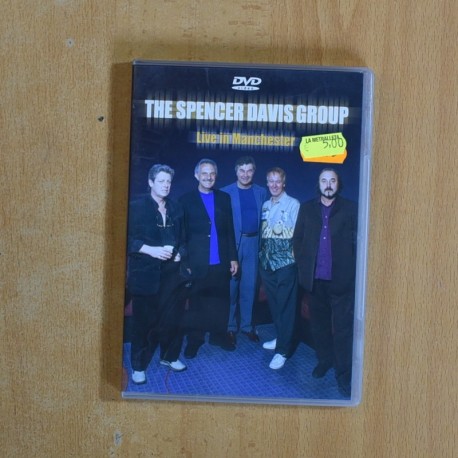 THE SPENCER DAVIS GROUP LIVE INMANCHESTER - DVD