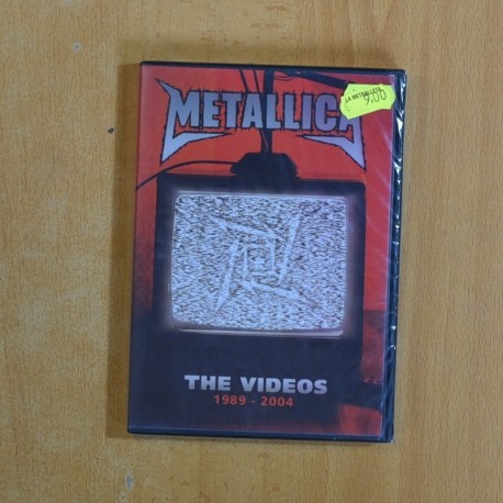 METALLICA THE VIDEOS 1989 / 2004 - DVD