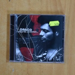 DRACO - COMO ME ACUERDO - CD