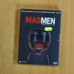 MAD MEN - TERCERA TEMPORADA - DVD