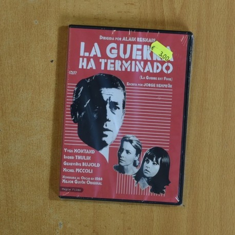 LA GUERRA HA TERMINADO - DVD