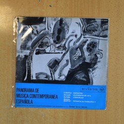 CONJUNTO DE MUSICA CONTEMPORANEA DE MADRID - PANORAMA DE MUSICA CONTEMPORANEA ESPAÑOLA - CD