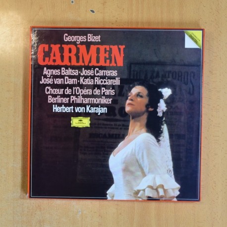 BIZET - CARMEN - BOX 3 LP + LIBRETO