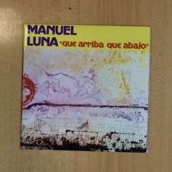 MANUEL LUNA - QUE ARRIBA QUE ABAJO - LP