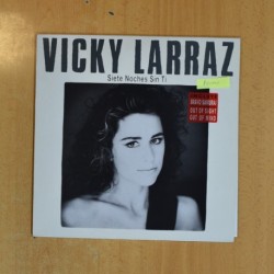 VICKY LARRAZ - SIETE NOCHES SIN TI - PROMO LP