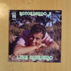 LUIS MARIANO - RECORDANDO A LUIS MARIANO - LP